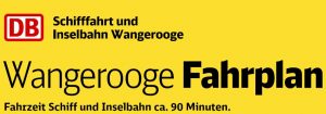 aktueller Fahrplan Wangerooge